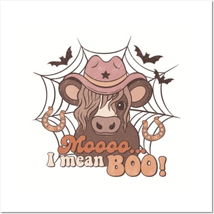 Moo ... I Mean Boo! Posters and Art
